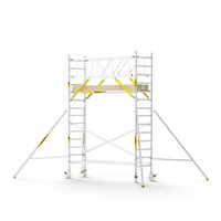MAANDDEAL: Panthera PRO met dubbele voorloopleuning 90x305x5,2m werkhoogte