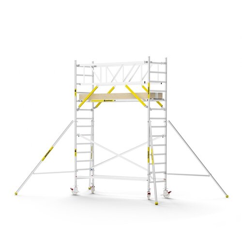 MAANDDEAL: Panthera PRO met dubbele voorloopleuning 90x305x5,2m werkhoogte