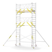 MAANDDEAL: Panthera PRO met dubbele voorloopleuning 90x305x7,2m werkhoogte