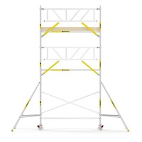 MAANDDEAL: Panthera PRO met dubbele voorloopleuning 90x305x7,2m werkhoogte