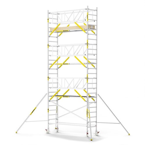 MAANDDEAL: Panthera PRO met dubbele voorloopleuning 90x305x8,2m werkhoogte