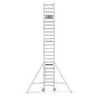 MAANDDEAL: Panthera PRO met dubbele voorloopleuning 90x305x8,2m werkhoogte carbon vloer