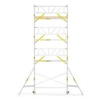 MAANDDEAL: Panthera PRO met dubbele voorloopleuning 90x305x9,2m werkhoogte carbon vloer