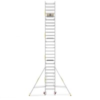 MAANDDEAL: Panthera PRO met dubbele voorloopleuning 90x305x9,2m werkhoogte carbon vloer