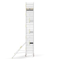 MAANDDEAL: Panthera PRO met enkele voorloopleuning 135x185x10,2m werkhoogte carbon vloer