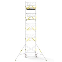 MAANDDEAL: Panthera PRO met enkele voorloopleuning 135x185x11,2m werkhoogte carbon vloer