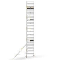 MAANDDEAL: Panthera PRO met enkele voorloopleuning 135x185x11,2m werkhoogte carbon vloer