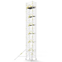 MAANDDEAL: Panthera PRO met enkele voorloopleuning 135x185x14,2m werkhoogte carbon vloer