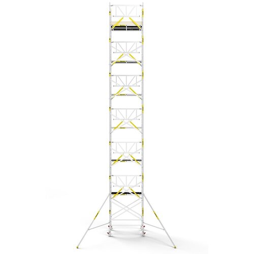 MAANDDEAL: Panthera PRO met enkele voorloopleuning 135x185x14,2m werkhoogte carbon vloer