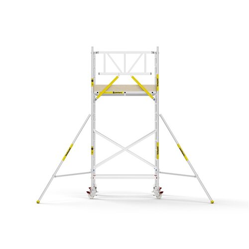 MAANDDEAL: Panthera PRO met enkele voorloopleuning 135x185x5,2m werkhoogte