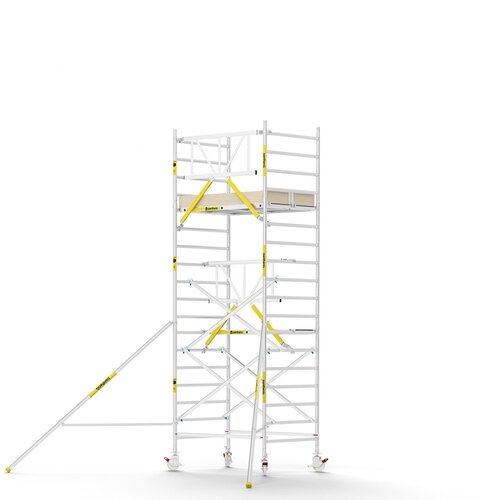 MAANDDEAL: Panthera PRO met enkele voorloopleuning 135x185x6,2m werkhoogte