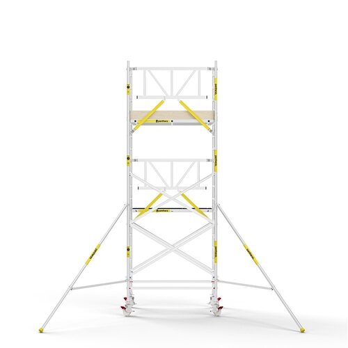 MAANDDEAL: Panthera PRO met enkele voorloopleuning 135x185x6,2m werkhoogte