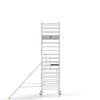 MAANDDEAL: Panthera PRO met enkele voorloopleuning 135x185x6,2m werkhoogte carbon vloer