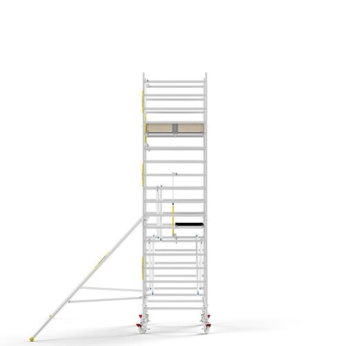 MAANDDEAL: Panthera PRO met enkele voorloopleuning 135x185x6,2m werkhoogte carbon vloer