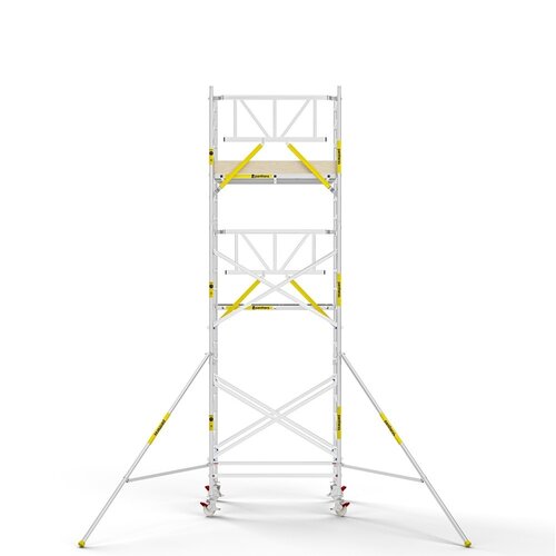 MAANDDEAL: Panthera PRO met enkele voorloopleuning 135x185x7,2m werkhoogte