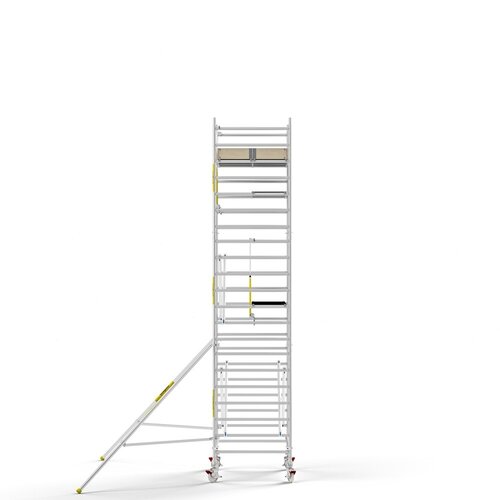 MAANDDEAL: Panthera PRO met enkele voorloopleuning 135x185x7,2m werkhoogte carbon vloer
