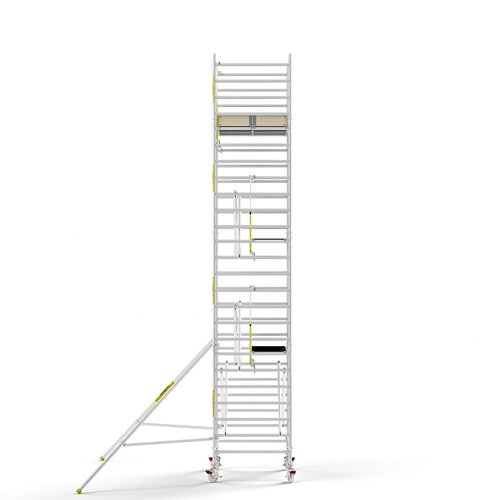 MAANDDEAL: Panthera PRO met enkele voorloopleuning 135x185x8,2m werkhoogte carbon vloer