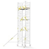 MAANDDEAL: Panthera PRO met enkele voorloopleuning 135x185x9,2m werkhoogte carbon vloer