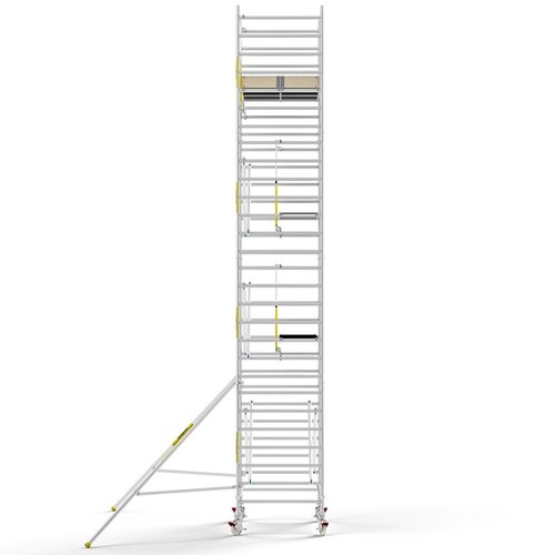 MAANDDEAL: Panthera PRO met enkele voorloopleuning 135x185x9,2m werkhoogte carbon vloer