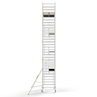 MAANDDEAL: Panthera PRO met enkele voorloopleuning 135x245x10,2m werkhoogte carbon vloer