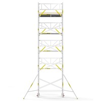 MAANDDEAL: Panthera PRO met enkele voorloopleuning 135x245x11,2m werkhoogte carbon vloer
