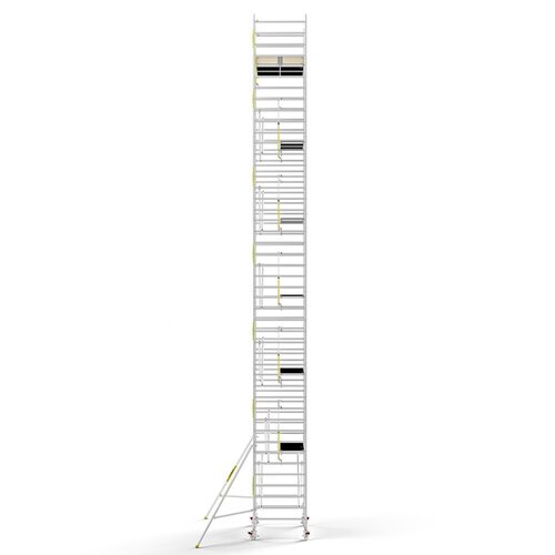 MAANDDEAL: Panthera PRO met enkele voorloopleuning 135x245x14,2m werkhoogte carbon vloer