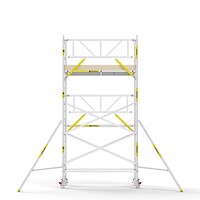 MAANDDEAL: Panthera PRO met enkele voorloopleuning 135x245x6,2m werkhoogte