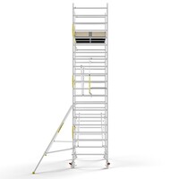 MAANDDEAL: Panthera PRO met enkele voorloopleuning 135x245x7,2m werkhoogte carbon vloer