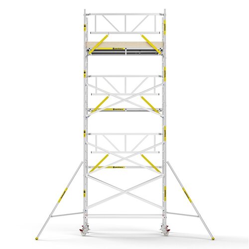 MAANDDEAL: Panthera PRO met enkele voorloopleuning 135x245x8,2m werkhoogte