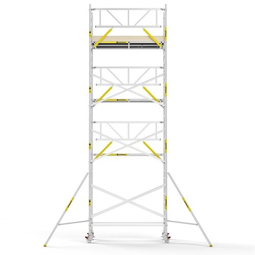 MAANDDEAL: Panthera PRO met enkele voorloopleuning 135x245x9,2m werkhoogte