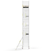 MAANDDEAL: Panthera PRO met enkele voorloopleuning 135x305x11,2m werkhoogte carbon vloer