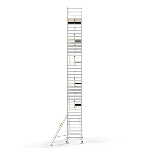 MAANDDEAL: Panthera PRO met enkele voorloopleuning 135x305x13,2m werkhoogte carbon vloer