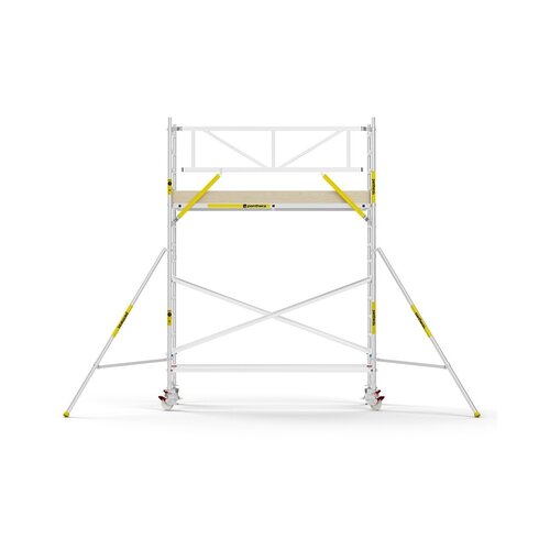 MAANDDEAL: Panthera PRO met enkele voorloopleuning 135x305x5,2m werkhoogte