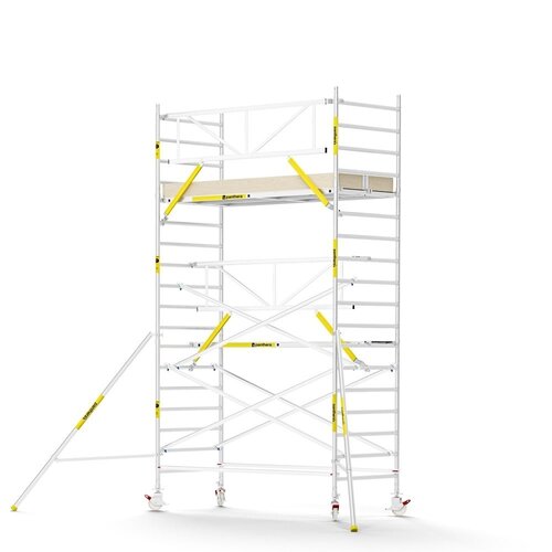 MAANDDEAL: Panthera PRO met enkele voorloopleuning 135x305x6,2m werkhoogte