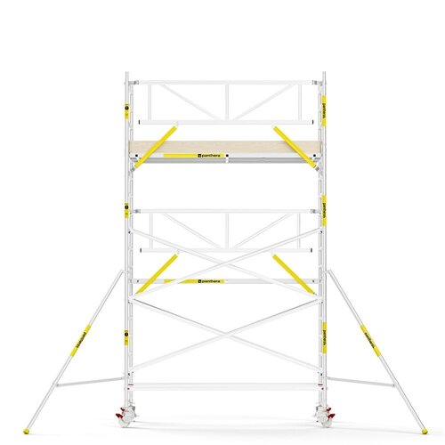 MAANDDEAL: Panthera PRO met enkele voorloopleuning 135x305x6,2m werkhoogte