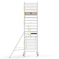 MAANDDEAL: Panthera PRO met enkele voorloopleuning 135x305x6,2m werkhoogte carbon vloer