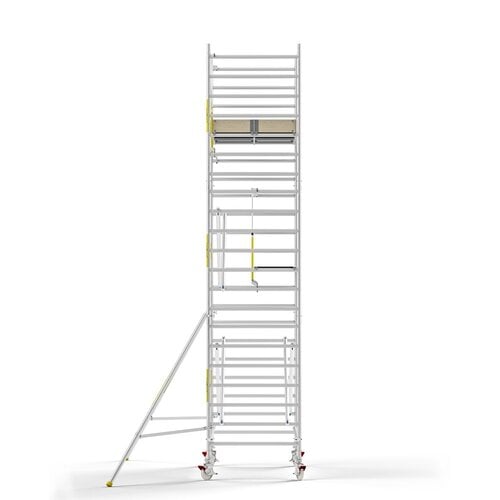 MAANDDEAL: Panthera PRO met enkele voorloopleuning 135x305x7,2m werkhoogte carbon vloer