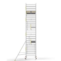 MAANDDEAL: Panthera PRO met enkele voorloopleuning 135x305x8,2m werkhoogte carbon vloer