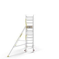 MAANDDEAL: Panthera PRO met enkele voorloopleuning 75x185x4,2m werkhoogte