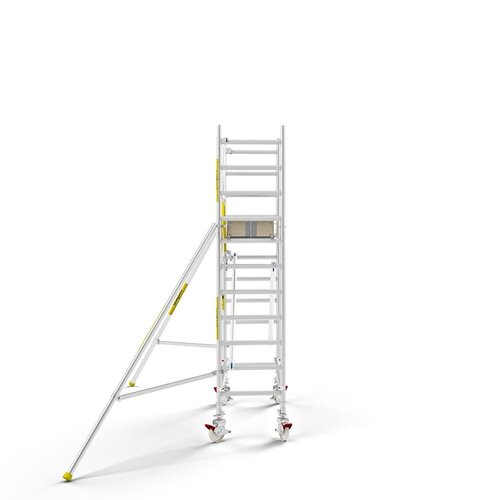MAANDDEAL: Panthera PRO met enkele voorloopleuning 75x185x4,2m werkhoogte