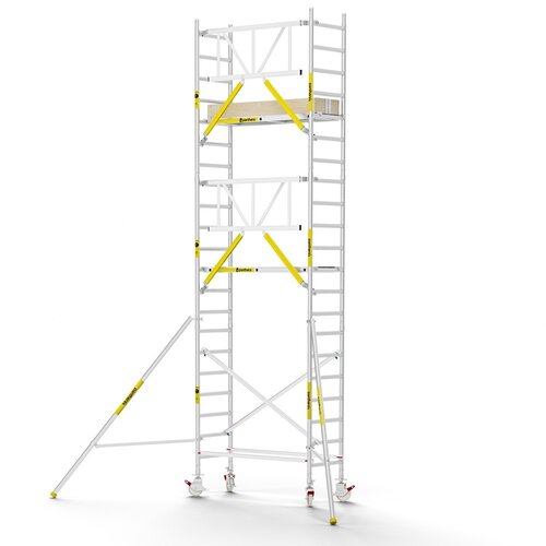 MAANDDEAL: Panthera PRO met enkele voorloopleuning 75x185x7,2m werkhoogte