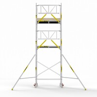 MAANDDEAL: Panthera PRO met enkele voorloopleuning 75x185x7,2m werkhoogte