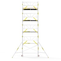 MAANDDEAL: Panthera PRO met enkele voorloopleuning 75x245x10,2m werkhoogte carbon vloer