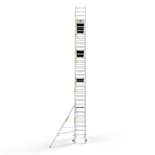 MAANDDEAL: Panthera PRO met enkele voorloopleuning 75x245x10,2m werkhoogte carbon vloer