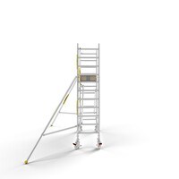 MAANDDEAL: Panthera PRO met enkele voorloopleuning 75x245x4,2m werkhoogte carbon vloer