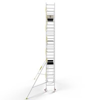 MAANDDEAL: Panthera PRO met enkele voorloopleuning 75x245x8,2m werkhoogte carbon vloer