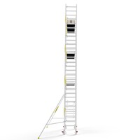 MAANDDEAL: Panthera PRO met enkele voorloopleuning 75x245x9,2m werkhoogte carbon vloer