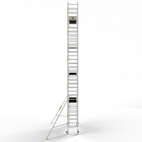 MAANDDEAL: Panthera PRO met enkele voorloopleuning 75x305x10,2m werkhoogte carbon vloer