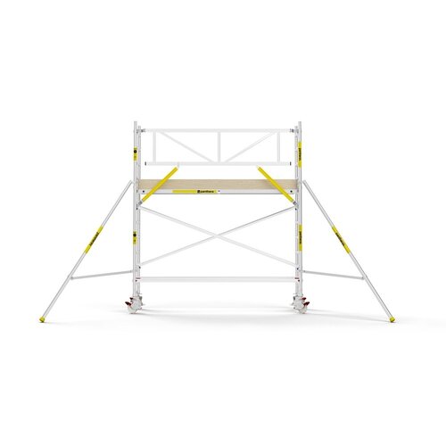 MAANDDEAL: Panthera PRO met enkele voorloopleuning 75x305x4,2m werkhoogte