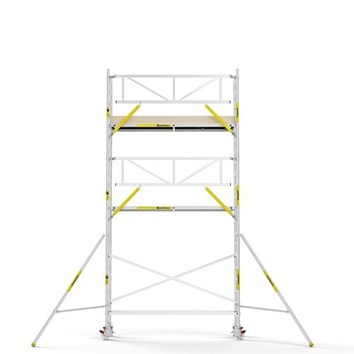 MAANDDEAL: Panthera PRO met enkele voorloopleuning 75x305x7,2m werkhoogte carbon vloer